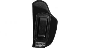 BLACKHAWK - 73IP04BK - Inside The Pants - Black Holster - For .22/.25 Cal Autos - Four Lyered Belt Clip - Right Handed - Smooth Nylon Lining