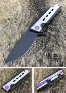 WE KNIFE CO -602C , 6AL4V Titanium, CPM-S35VN