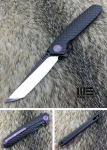 WE KNIFE CO -604F , 6AL4V Titanium,CPM-S35VN
