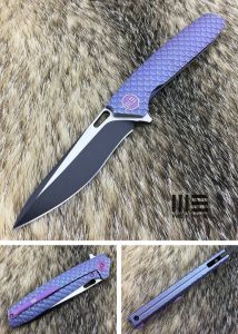 WE KNIFE CO - 604H , CPM-S35VN , 6AL4V Titanium