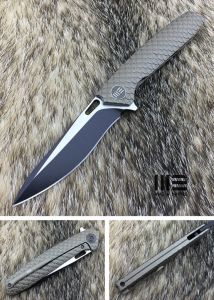 WE KNIFE CO -604L , 6AL4V Titanium, CPM-S35VN