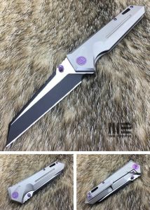 WE KNIFE CO -609G , CPM-S35VN , 6AL4V Titanium