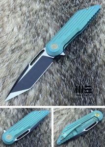 WE KNIFE CO - 616C , Bohler M390 , 6AL4V Titanium