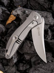 WE KNIFE CO -912A , Synergy2 , Bohler M390 ,6AL4V Titanium , Bohler M390