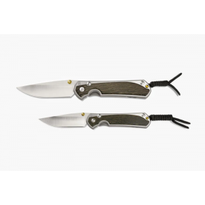 SEBENZA 31 BOG OAK POLISHED DROP POINT