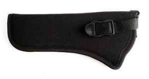 BLACKHAWK - 73NH13BK - Ultra Thin 3 Layer Nylon - Black Leather - 6.5"-7.5"  Barrel Size - With Retention