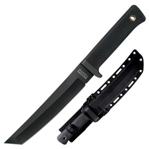 Cold Steel Knives-13QRTK , 3V Recon Tanto Tactical Fixed Blade Knife , 7'' 3-V High Carbon Steel Blade , W/ Molded Polymer Sheath