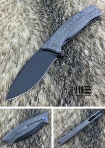 WE KNIFE CO -712C , Balaenoptera , Bohler-M390 , 6AL4V Titanium