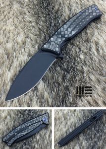 WE KNIFE CO -712E - Balaenoptera , 6AL4V Titanium, Bohler M390