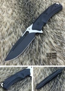 WE KNIFE CO -802B , Vindex , D2 , G10 , Black Kydex Sheath