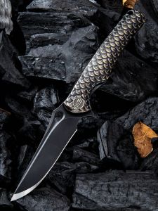 WE KNIFE CO -819B , 6AL4V Titanium ,Bohler M390
