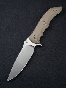 WE KNIFE CO -919B , Stonefish , CPM 20CV , Tan G10 , Black Kydex Sheath