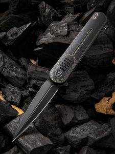 WE KNIFE CO -2002C , Angst , CPM S35VN , Twill Carbon Fiber / G10 , Tip-Up, Right Carry