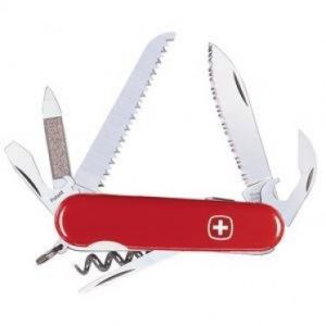 Wenger-16411 Alpine Backpacker red swiss army knife NO BOX