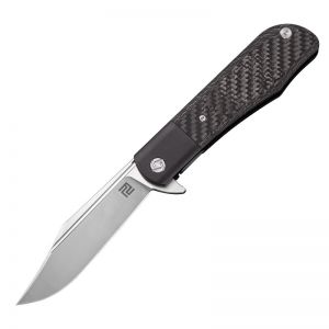 Artisan cutlery hyperion atz-1834g s35vn blade titanium handle folding knives