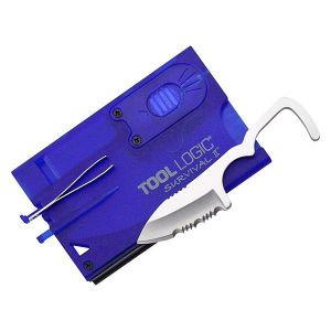 TOOL LOGIC- SVC1 -Survival Card Multi-tool Knife ( 1" Blade )