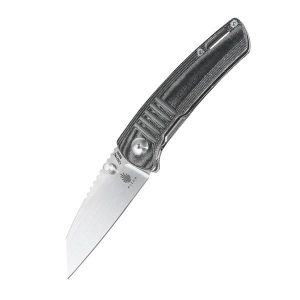 Kizer Shard Micarta Black V2531N2 (2.25" Stonewash)