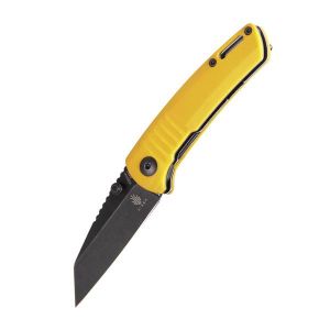 Kizer Shard G10 Yellow V2531N1 (2.25" Black Stonewash)