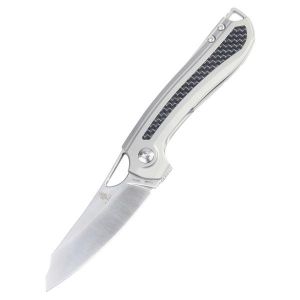 Kizer Kobold Carbon Fiber Titanium Gray&Black Ki3542 (2.94" Satin)