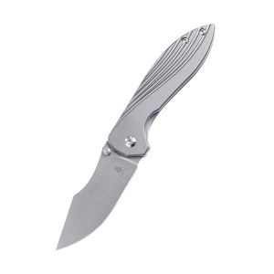 Kizer Pelican Mini Titanium Gray Ki4548A1 (3.37" Stonewash)