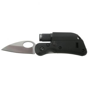 TOOL LOGIC- SL 1M - Mini Survival Tool Folding Pocket Knife ( 2" Plain Blade )