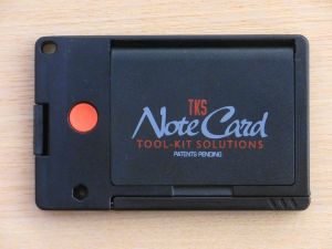 TOOL LOGIC TKS NOTECARD - Black