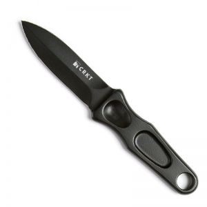 CRKT-2020 Sting By A.G Russell Utility Fixed Blade Knife, ,1050 Carbon Steel, With Cordura/ Zytel Sheath, 3.2'' Plain Blade