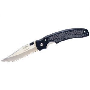JUNGLEE KNIVES - K02053 - Marshall Zytel Serr - Folding Pocket Knife -(3 5/8" AUS-10 Series Stainless Steel Blade) -  Made In Japan