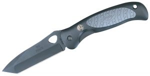JUNGLEE KNIVES - K02070 - Folding Pocket Knife - (3-13/16" ATS - 34 Steel Alloy Blade) - Aluminium Handles