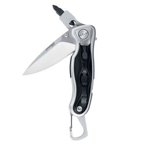 Leatherman Tool- 830411 -E306x Locking Liner Multi Tool Knife with Black Nylon Sheath ( 2.8" 154CM Steel )