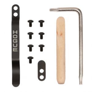 X1-MicroFlip / A01-MicroSwitch Pocket Clip & Torx Screw Kit - Black Oxide Finish