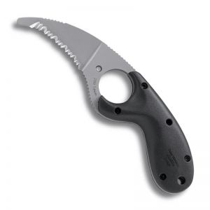 CRKT- 2510 Bear Claw Fixed Blade Knife, 2.375'' Bead Blast Blade, Glass Filled Nylon Handles, W/ Sheath