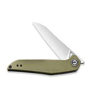 Civivi - McKenna Front Flipper Knife OD Green G10 (2.92'' Satin D2) C 905B