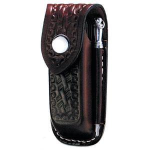 Victorinox-33213 X-Large Zermatt Pouch, Leather, Black w/Steel