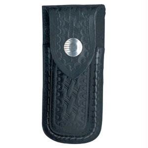 Victorinox-33203 Medium Zermatt  Knife Pouch, Black Leather, Fits- Hiker, Camper