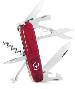Victorinox - 53856 - Mid Night Manager Ruby Swiss Army knife - Multi Tool - Folding Pocket Knife -With Scissors,Small Blade Included