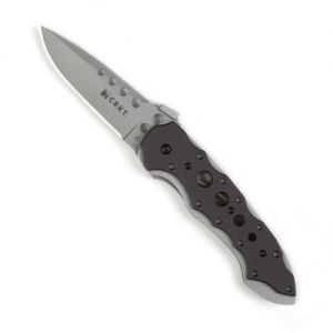CRKT - 5020 Yea Go Folding Pocket Knife By  Van Hoy, 3.125'' Bead Blast  Blade, Aluminum Handles, Discontinued, rare