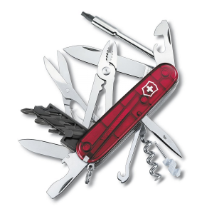 Victorinox - 53938 - Multi Tool - Folding Pocket Knife -CyberTool 41 swiss army knife - many features Included