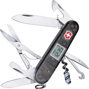 Victorinox - 53958 - Molti Tool - Folding Pocket  - Includes Scissors Digital Clock - Voyager Onyx Swiss Army knife