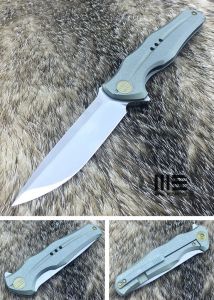 WE KNIFE CO -601B , 6AL4V Titanium, CPM-S35VN