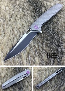 WE KNIFE CO -604I , CPM-S35VN , 6AL4V Titanium