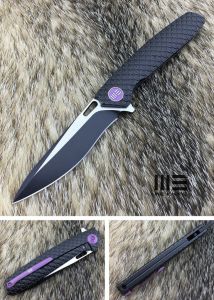 WE KNIFE CO - 604O , CPM-S35VN , 6AL4V Titanium
