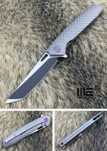 WE KNIFE CO - 604P , CPM-S35VN , 6AL4V Titanium