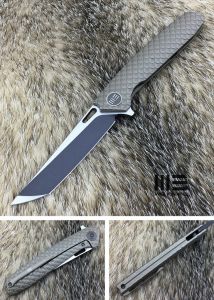 WE KNIFE CO - 604R , CPM-S35VN , 6AL4V Titanium