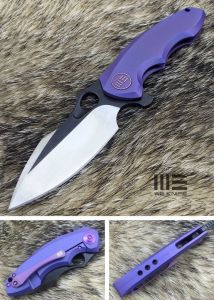 WE KNIFE CO -605G , CPM-S35VN , 6AL4V Titanium