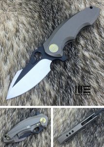 WE KNIFE CO - 605K , CPM-S35VN , 6AL4V Titanium