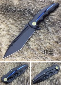 WE KNIFE CO - 608F , CPM-S35VN , 6AL4V Titanium