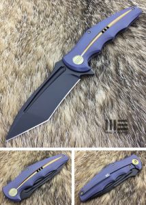 WE KNIFE CO - 608I , CPM-S35VN , 6AL4V Titanium