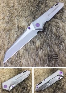 WE KNIFE CO - 609H , CPM-S35VN , 6AL4V Titanium