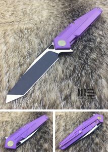 WE KNIFE CO - 610A , CPM-S35VN , 6AL4V Titanium ,
